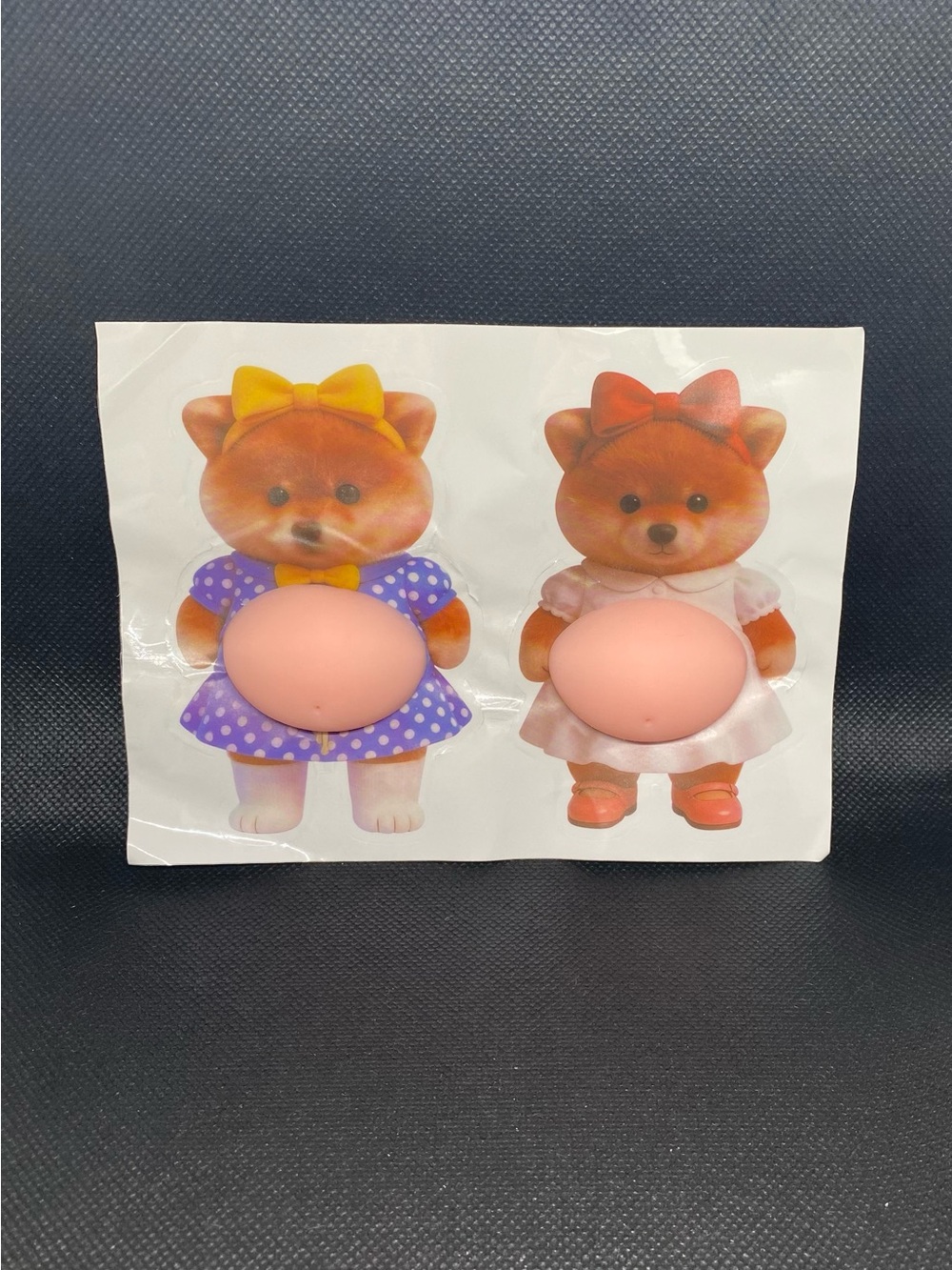 Pudgy Pretty Puppies 3D Sticker Fidget Set - Help for stress & anxiety, ADHD